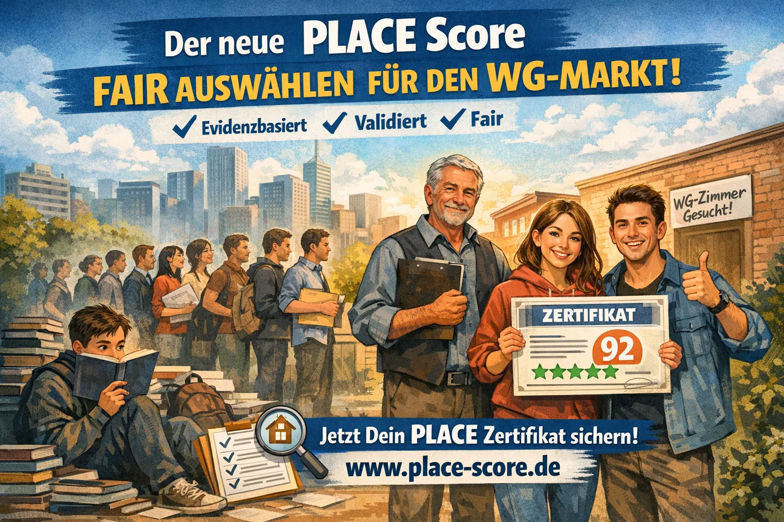 PLACE Score revolutioniert den studentischen Wohnungsmarkt
